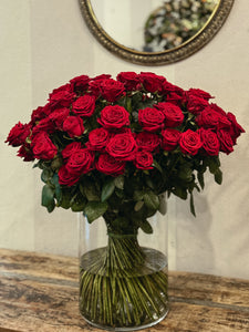100 Rose Rosse