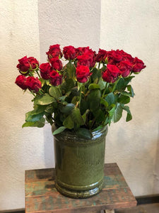 Bouquet con rose rosse – Maspes Piante e Fiori