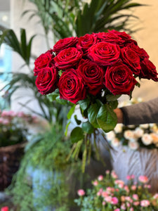 24 rose rosse