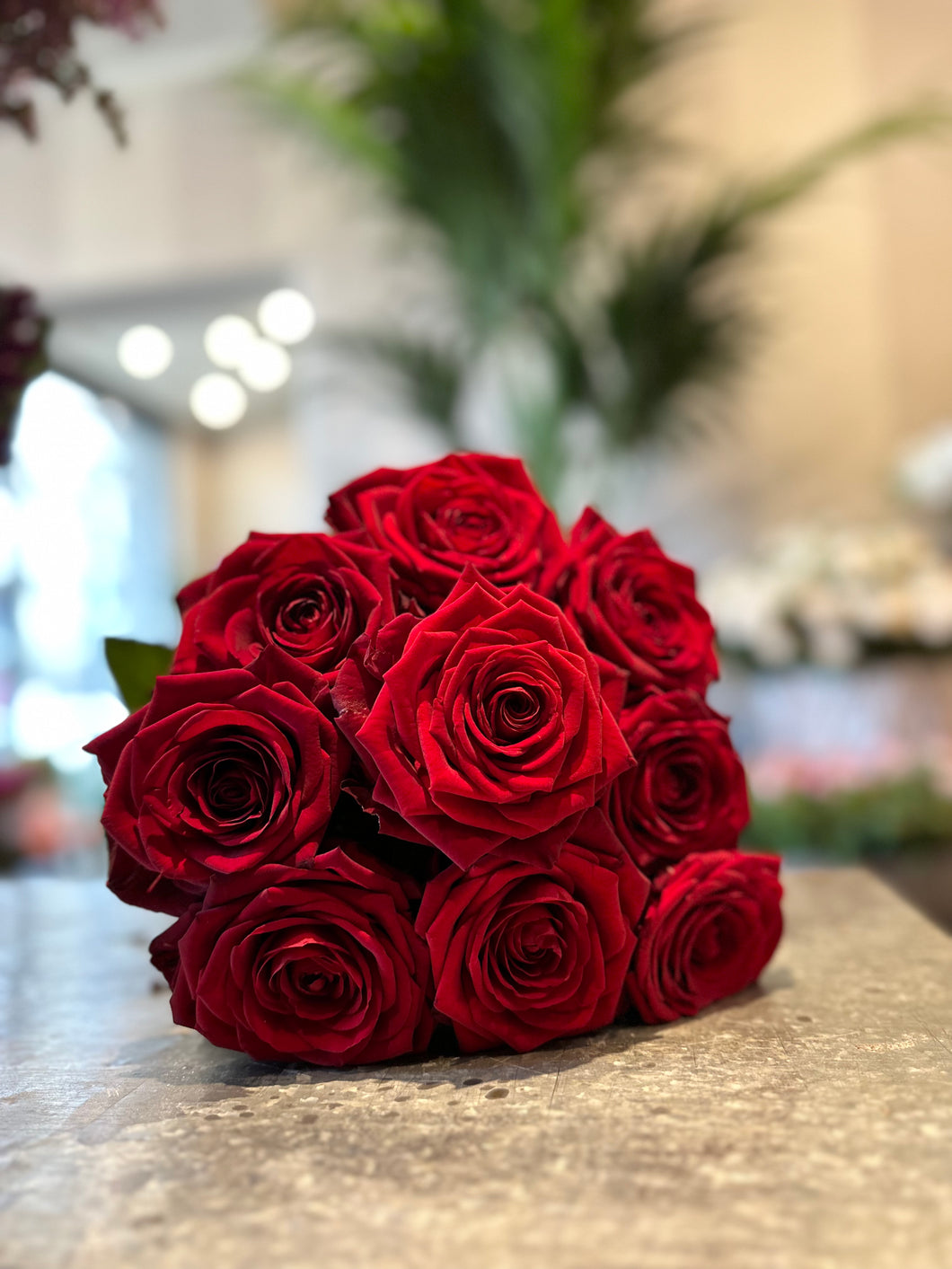 9 rose rosse